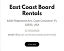 East Coast Board Rentals Logo